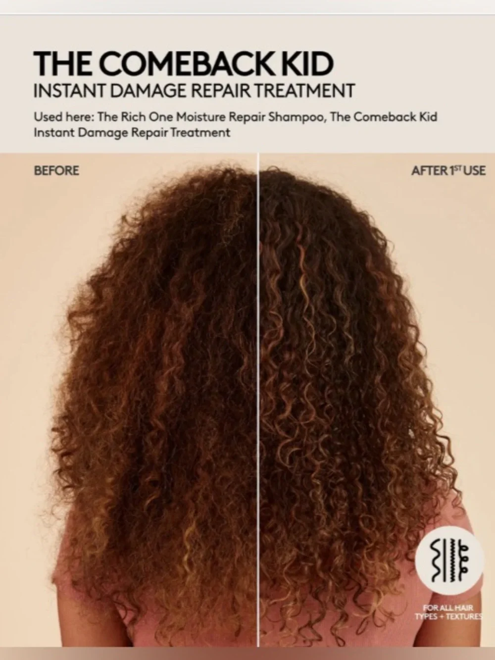 FENTY HAIR- The Comeback Kid Instant Damage Repair Treatment BNIB MSRP $38.00
